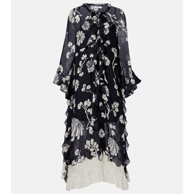 Dorothee Schumacher Floral Daydream midi dress