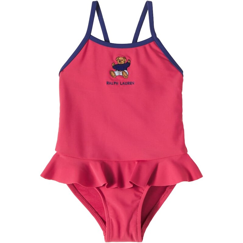Polo Ralph Lauren Kids Baby Polo Bear embroidered swimsuit