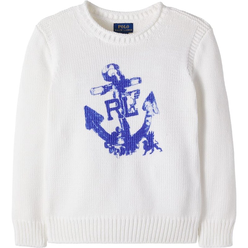 Polo Ralph Lauren Kids Printed cotton sweater