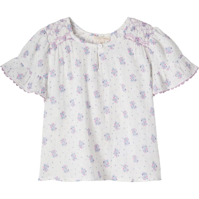 Louise Misha Feliza floral cotton gauze blouse