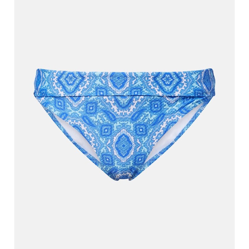 Heidi Klein Mykonos printed bikini bottoms