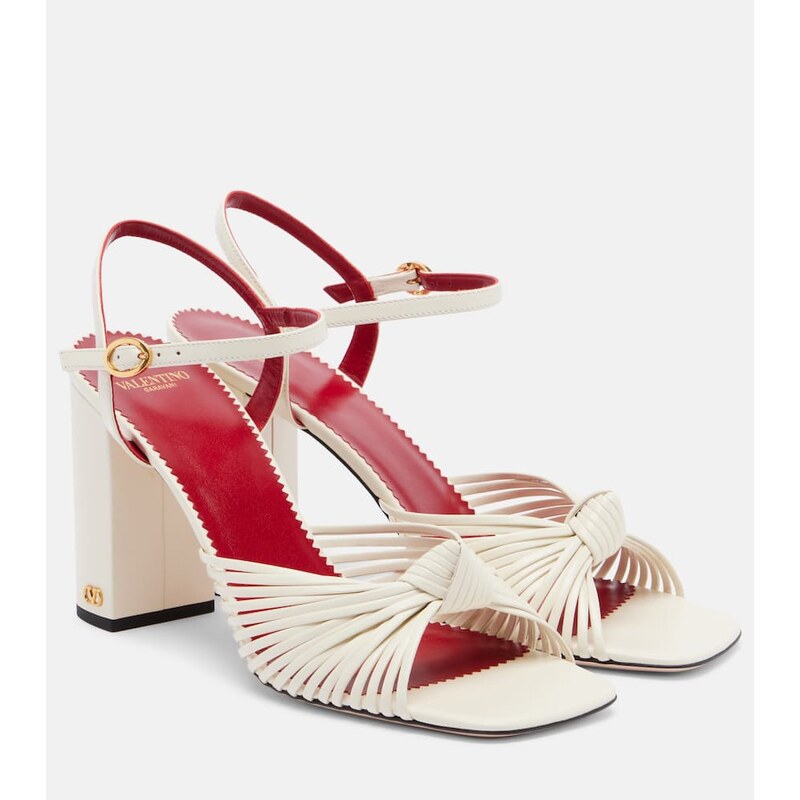 Valentino Garavani Annet leather slingback sandals