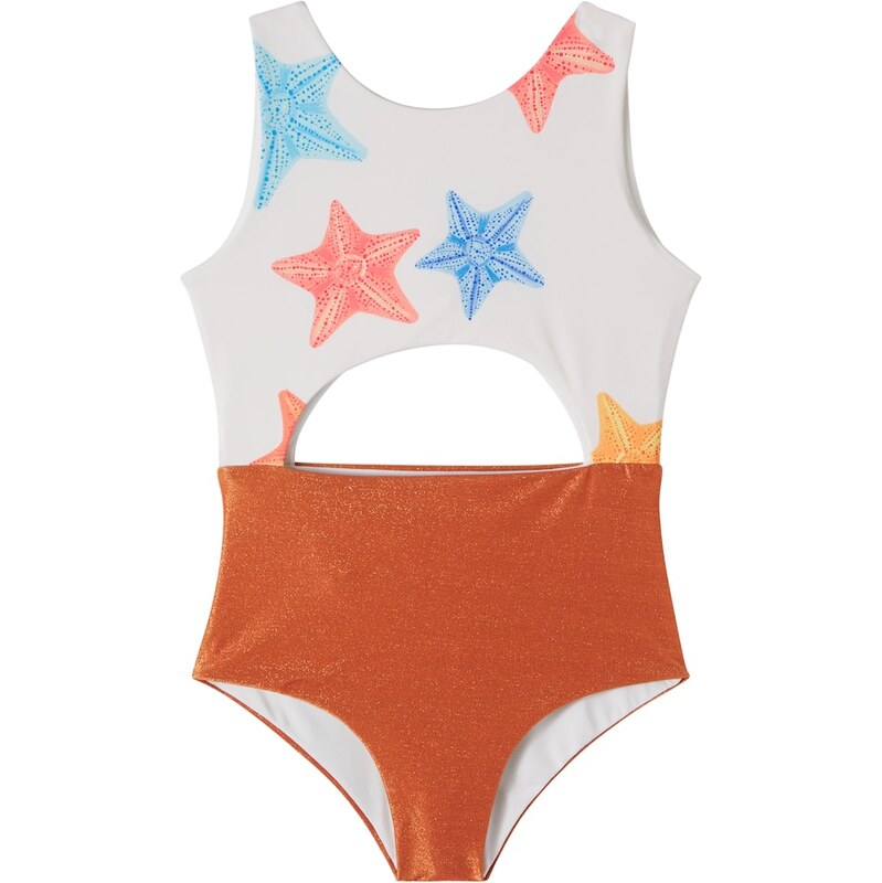Pepita&Me Abi cutout printed swimsuit