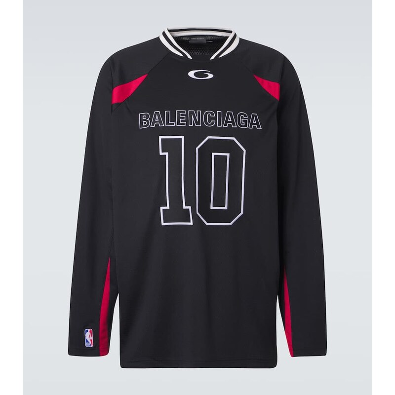 Balenciaga x NBA logo jersey T-shirt