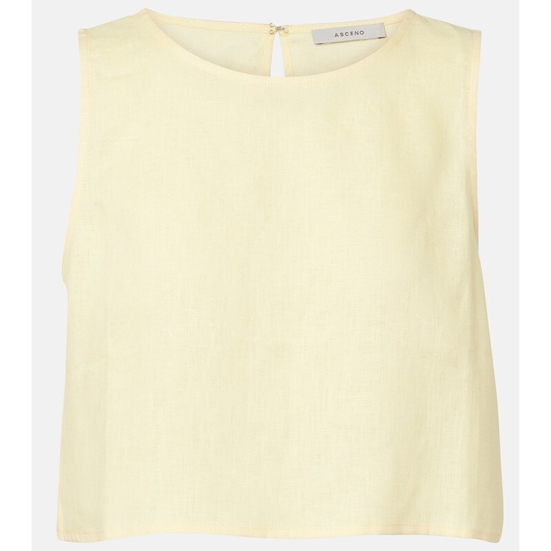 Asceno Kobe linen top