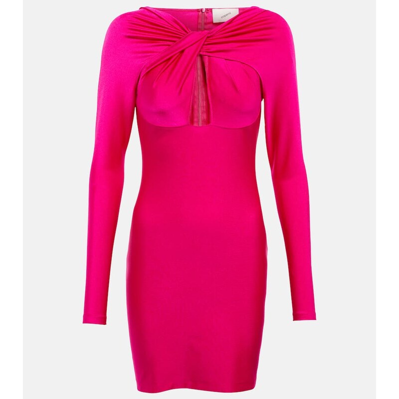 Coperni Cutout jersey minidress