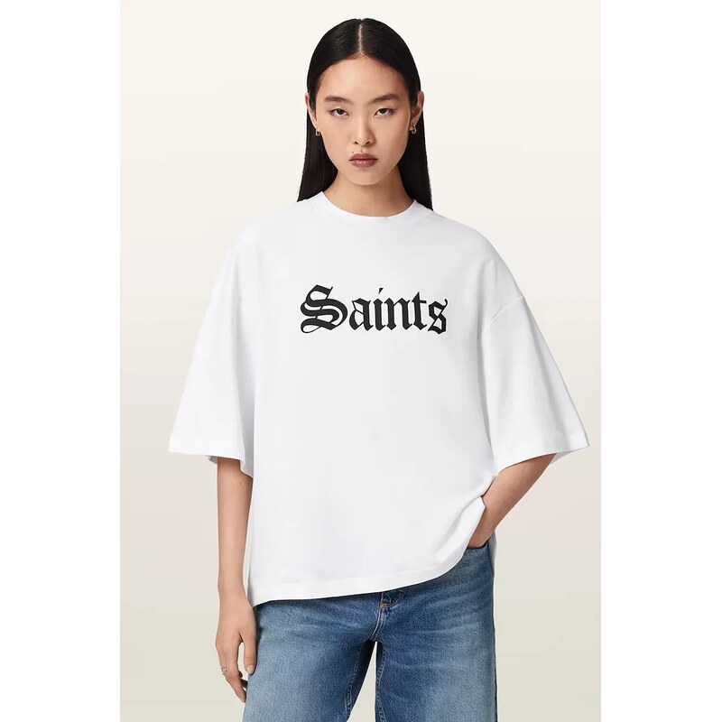 Bavlněné tričko AllSaints SAINT 113088295