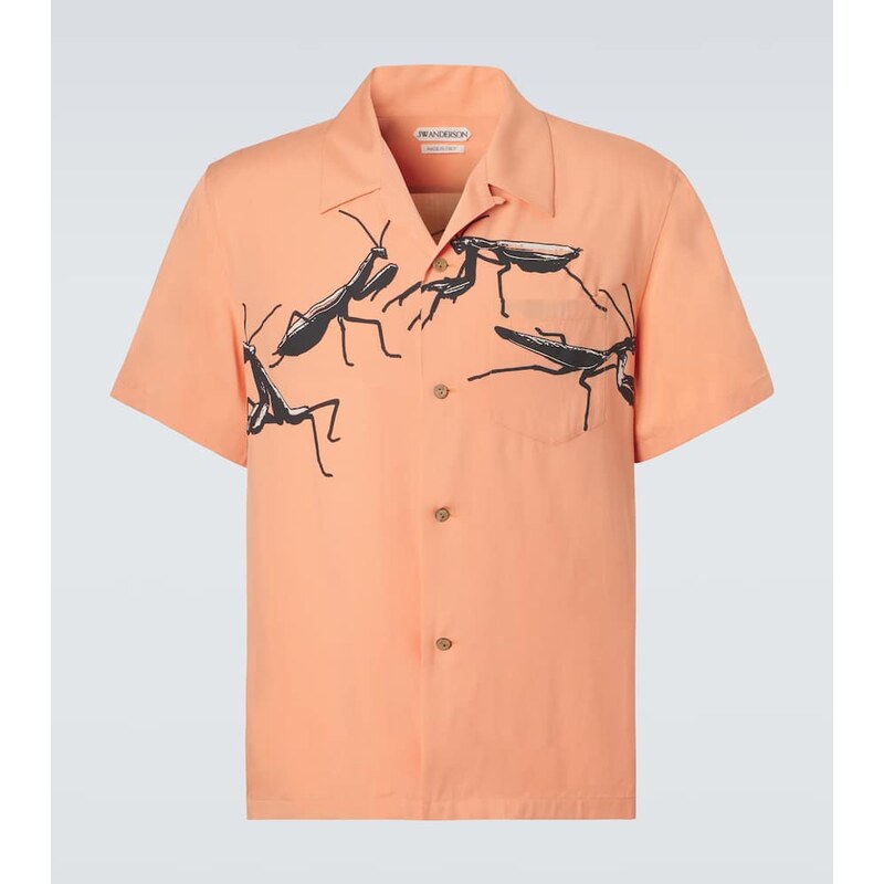 JW Anderson Printed bowling shirt