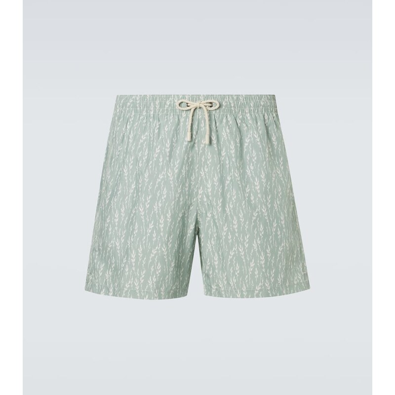 Canali Printed swim trunks