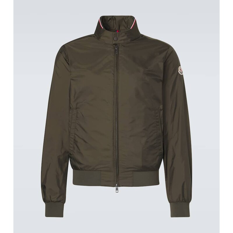 Pánský bomber v barvě zelená, model Moncler Reppe