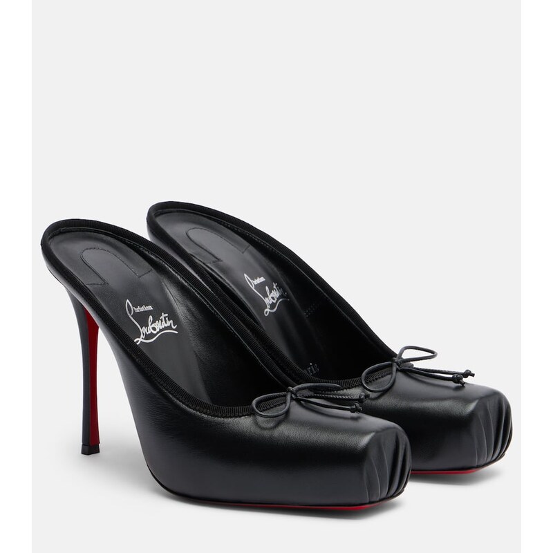 Christian Louboutin Cassia leather mules