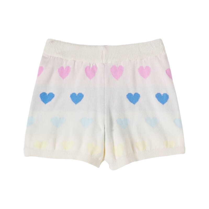 The New Society Pinpilin printed cotton shorts