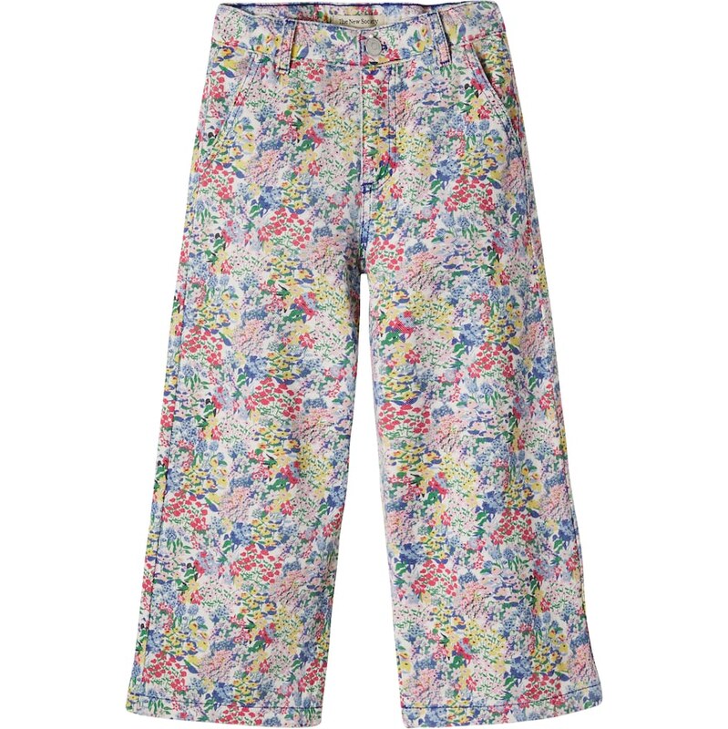The New Society Floral wide-leg jeans