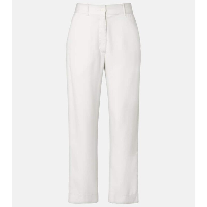The Row Igor cotton straight pants