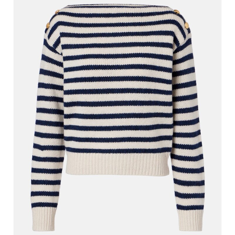 Nili Lotan Tandy striped cashmere sweater