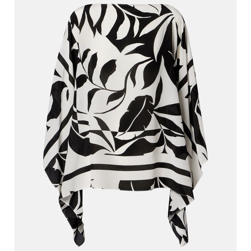 Max Mara Ambuto printed silk blouse