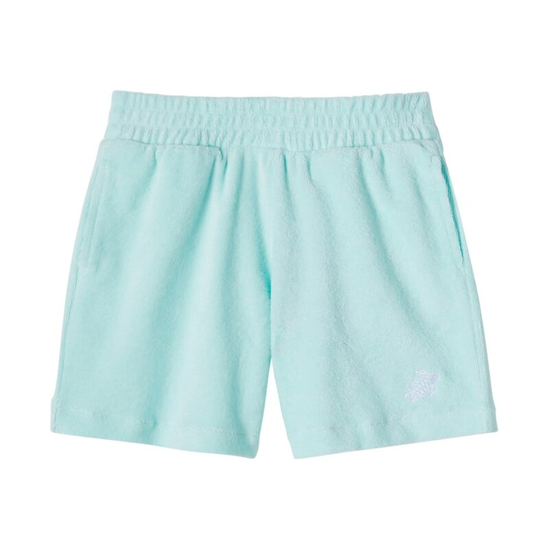 Vilebrequin Kids Embroidered cotton terry shorts