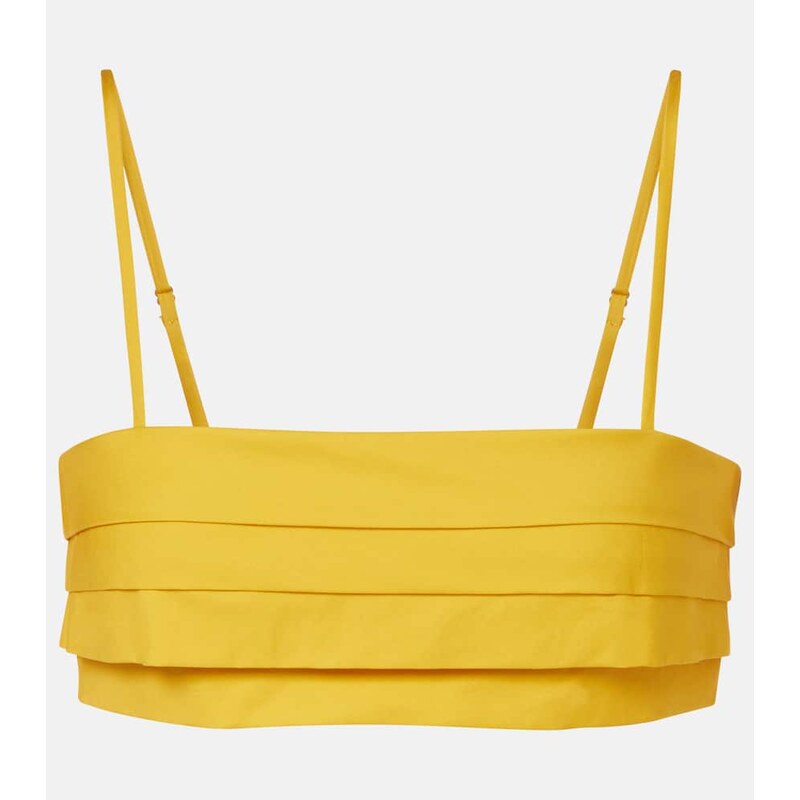 Alemais AlÃmais Mokshini cotton crop top