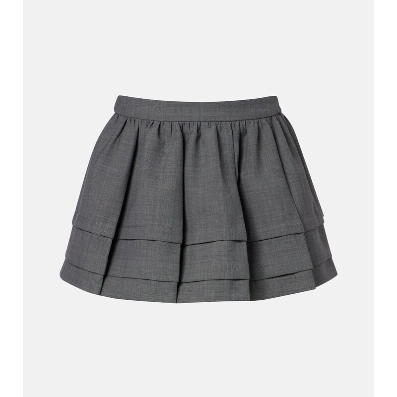 Shushu/Tong Gathered miniskirt
