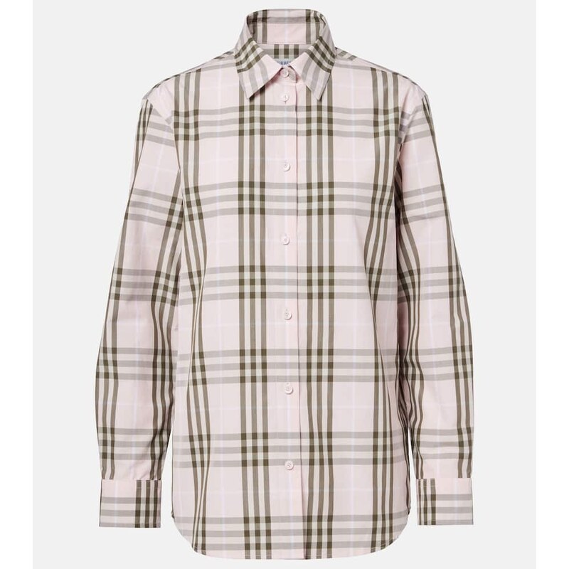 Burberry Burberry Check cotton poplin shirt