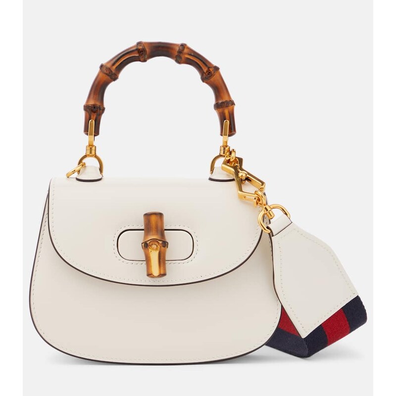 Gucci Gucci Bamboo 1947 Mini leather top-handle bag