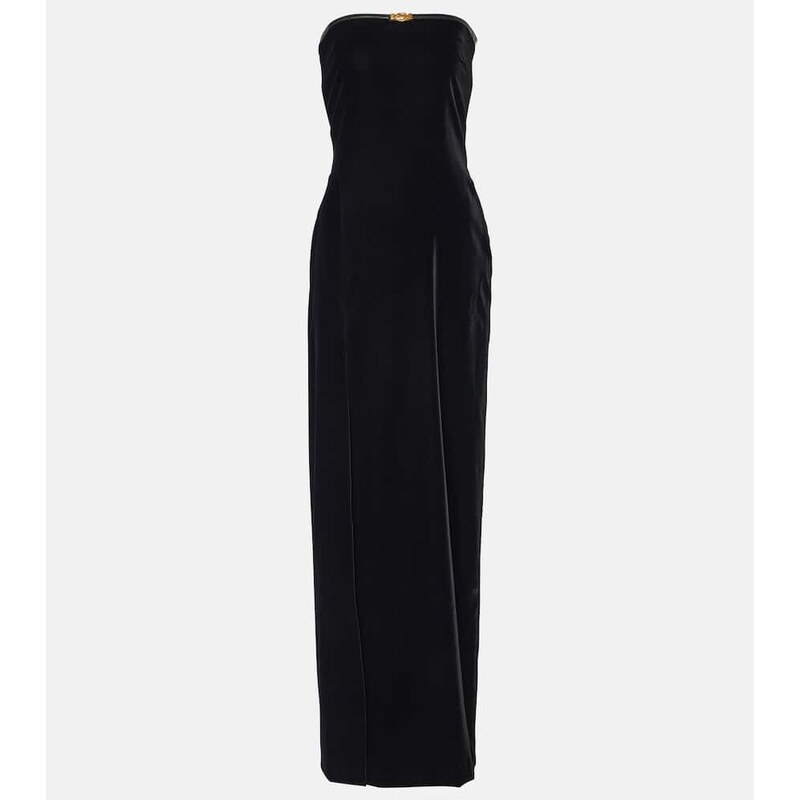 Tom Ford Strapless velvet gown