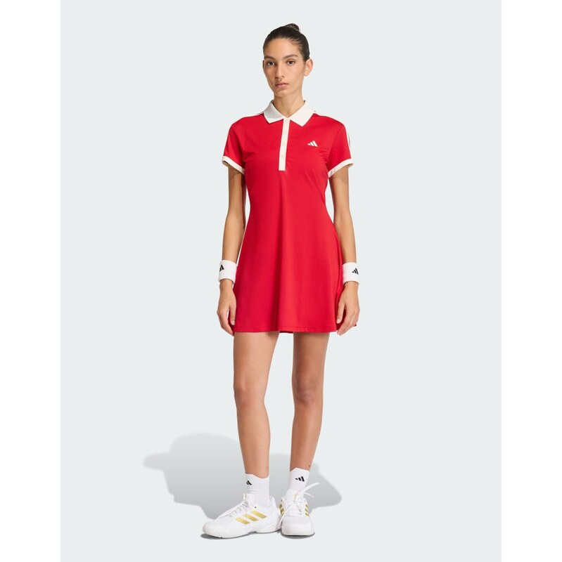 adidas performance Tennis classics dress in power red 115505929