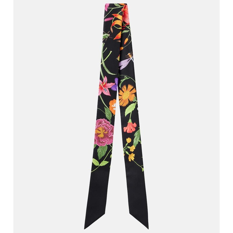 Gucci Gucci Flora silk twill scarf