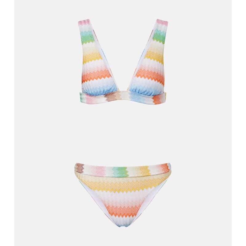 Missoni Zigzag lamé bikini