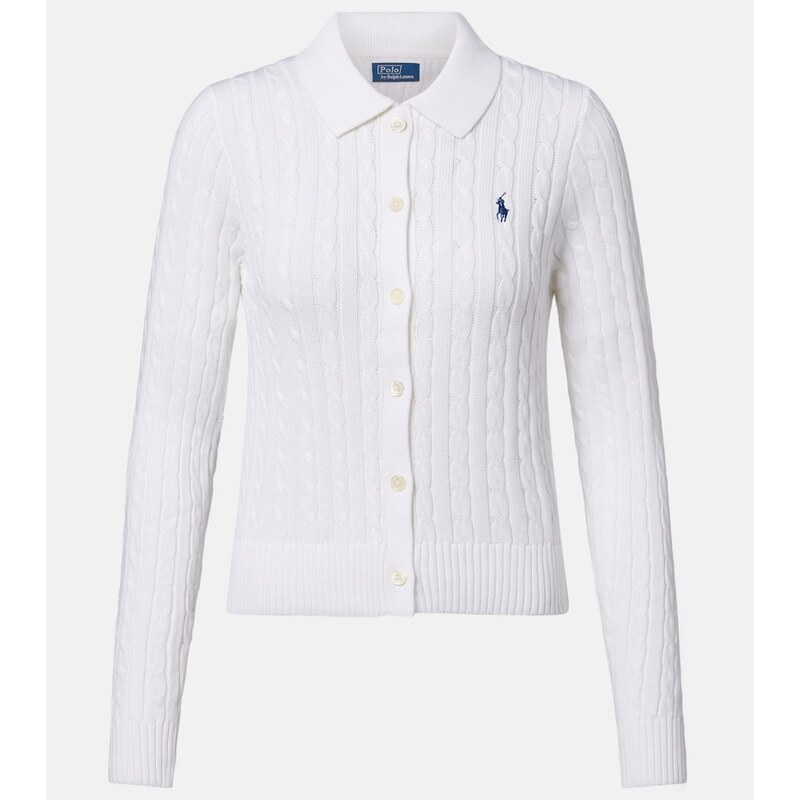 Polo Ralph Lauren Cable-knit cotton cardigan