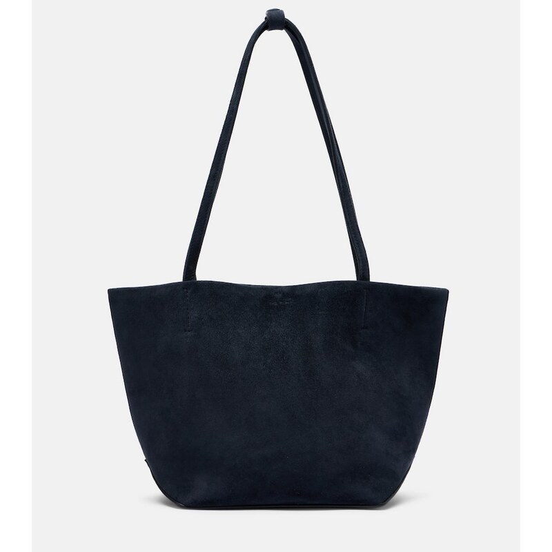 The Row Park Edge Medium suede tote bag