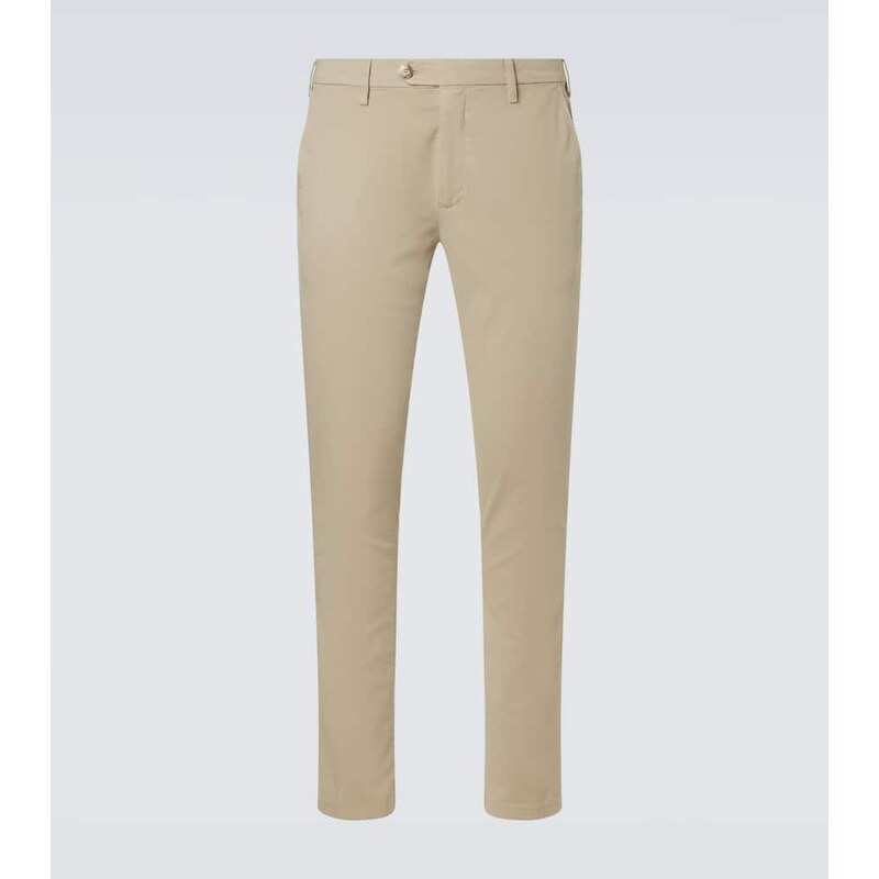 Canali Cotton straight chinos