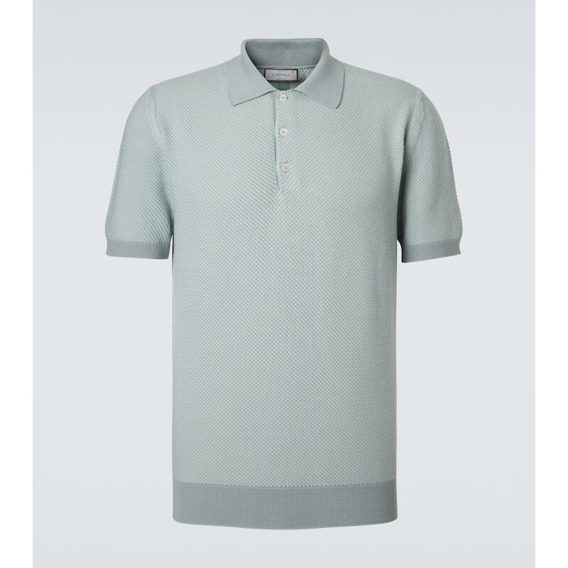 Canali Cotton polo shirt