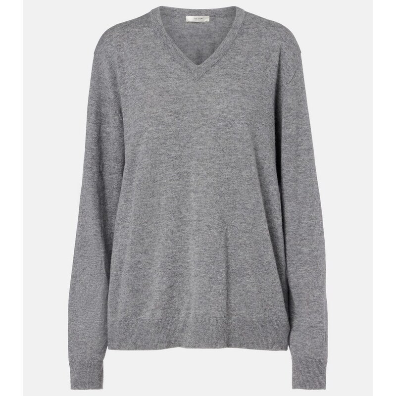 The Row Nian cashmere top