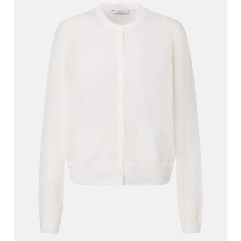 Dorothee Schumacher Summer semi-sheer cotton-blend cardigan