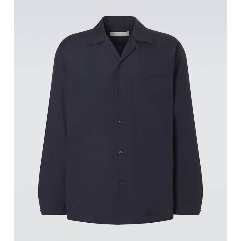 Umit Benan Havana cotton and silk shirt