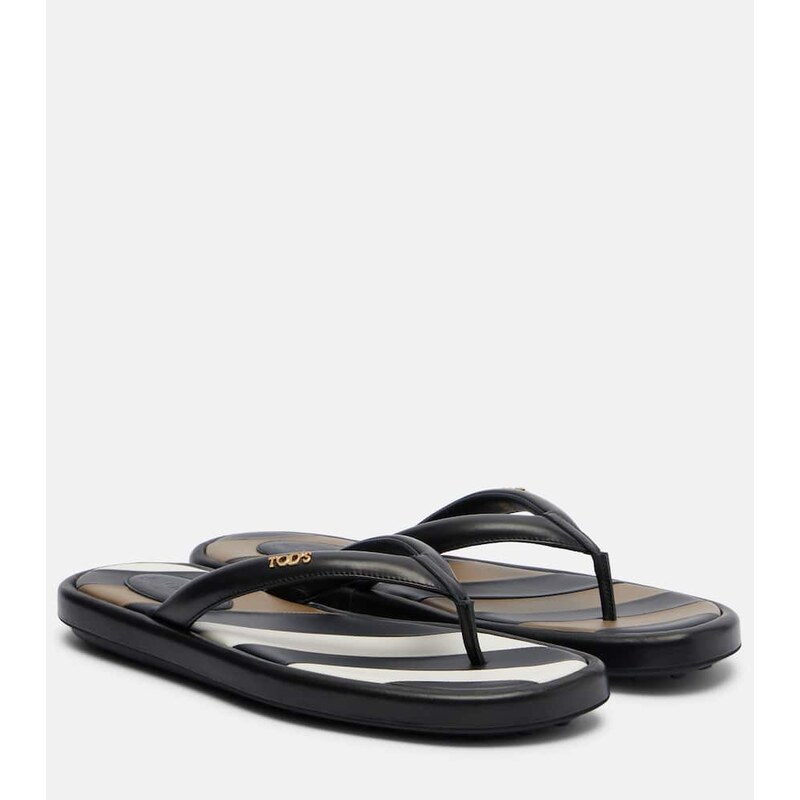 Tods Leather thong sandals