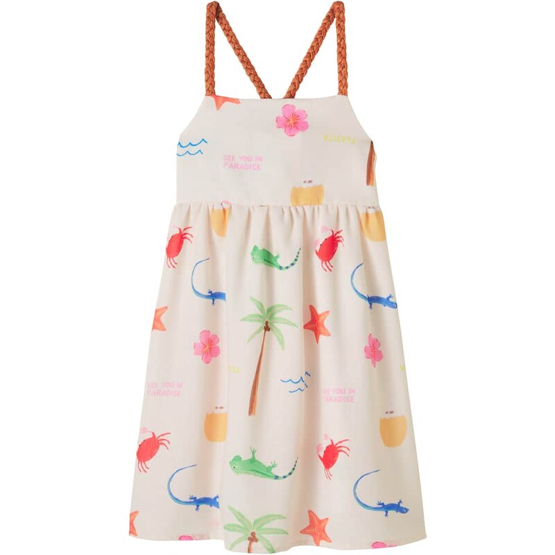 Pepita&Me IsleÃ±o printed dress