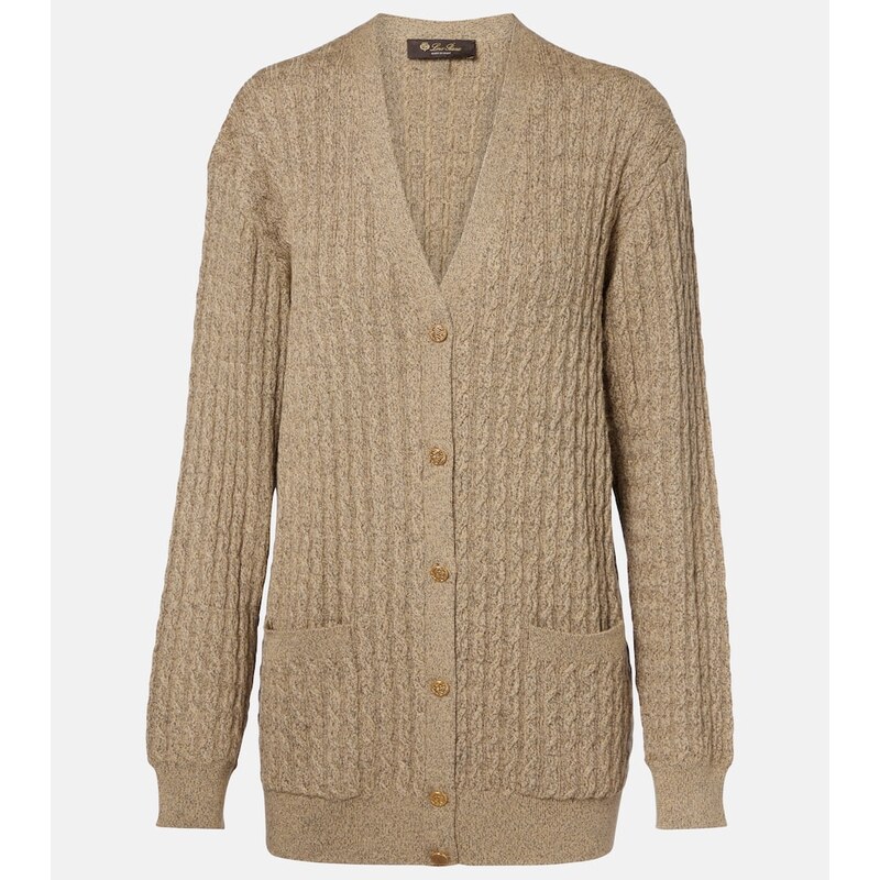 Loro Piana Bihar cable-knit cardigan