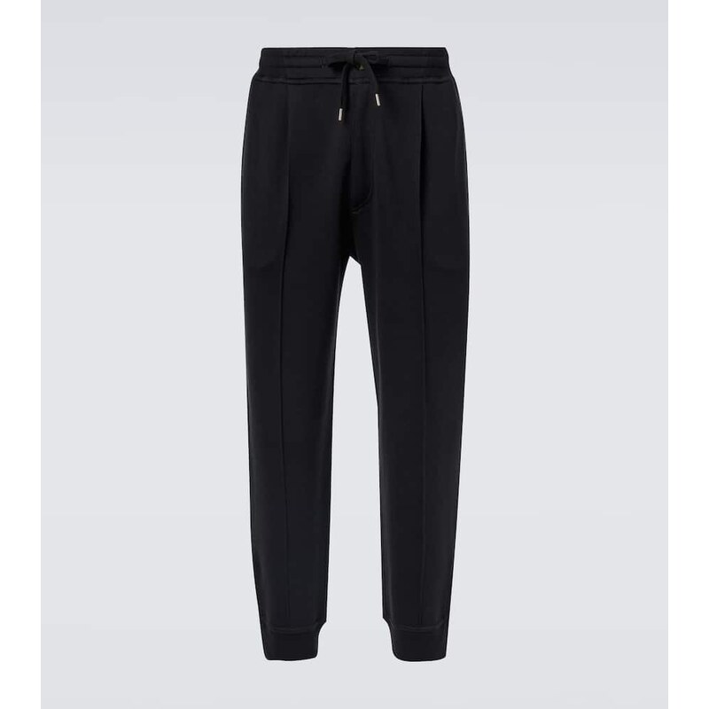 Brunello Cucinelli Cotton-blend sweatpants