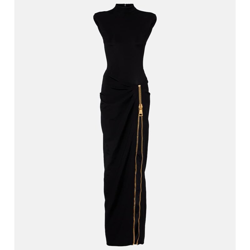 Balmain Gathered gown