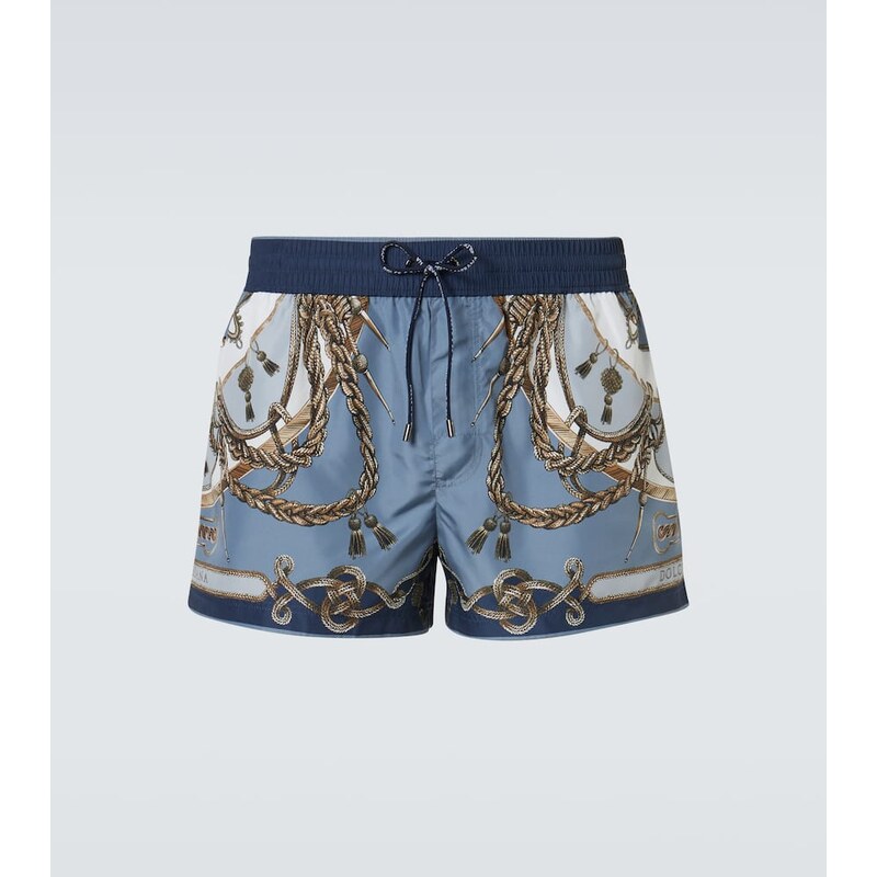 Dolce&Gabbana Printed swim trunks