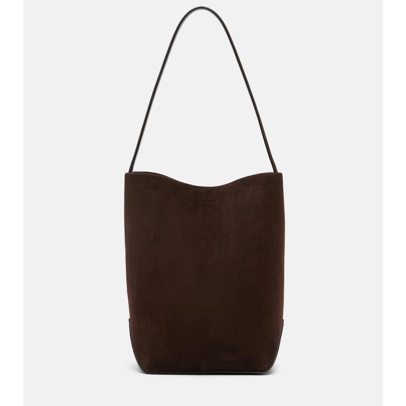 The Row N/S Park Edge Medium suede tote bag