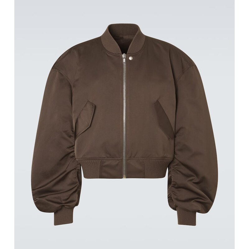 Pánský bomber Rick Owens Secchia tmavé barvy