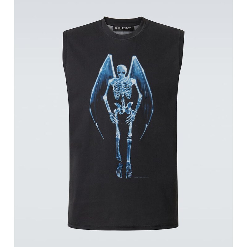 Our Legacy Breathe printed cotton tank top