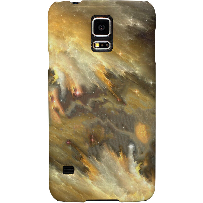 Mr. GUGU & Miss GO iPhone/Samsung Case Yellow Nebula