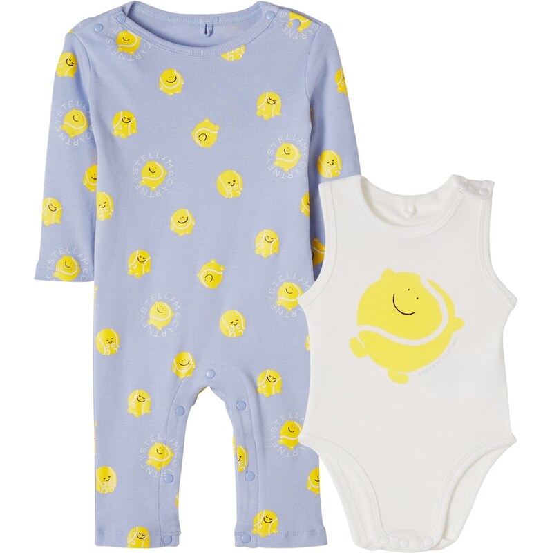 Stella McCartney Kids Baby printed cotton bodysuit and onesie