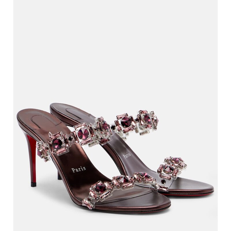 Christian Louboutin Just Jewel embellished sandals