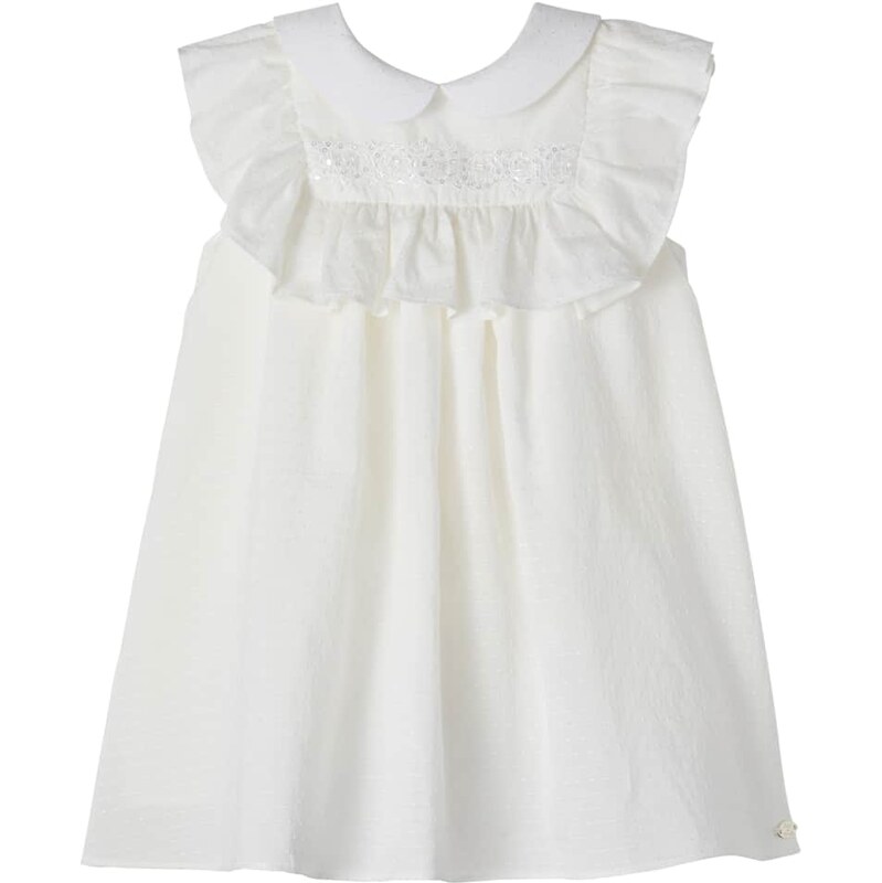 Tartine et Chocolat Baby ruffled cotton-blend dress