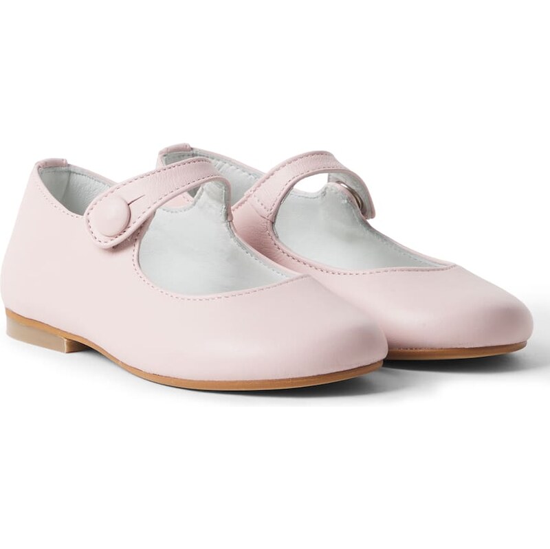 Pepa London Leather Mary Jane flats